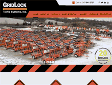 Tablet Screenshot of gridlocktraffic.com